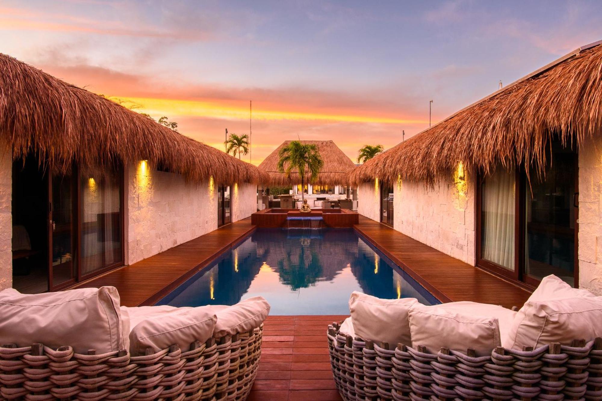 Casa Buda Villa Riviera Maya Puerto Aventuras Muelle Privado Εξωτερικό φωτογραφία