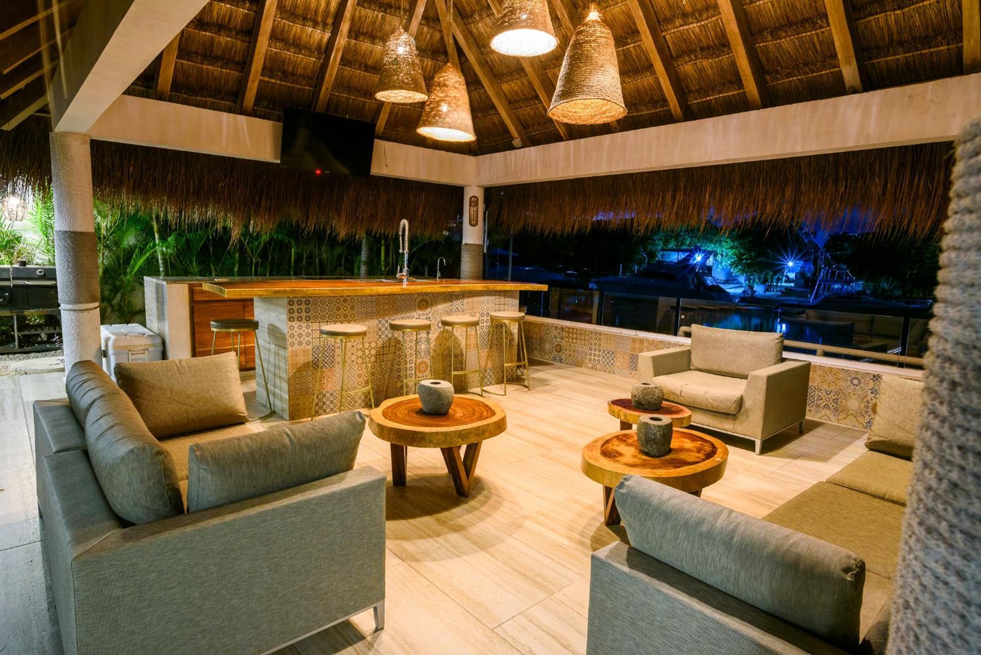 Casa Buda Villa Riviera Maya Puerto Aventuras Muelle Privado Εξωτερικό φωτογραφία