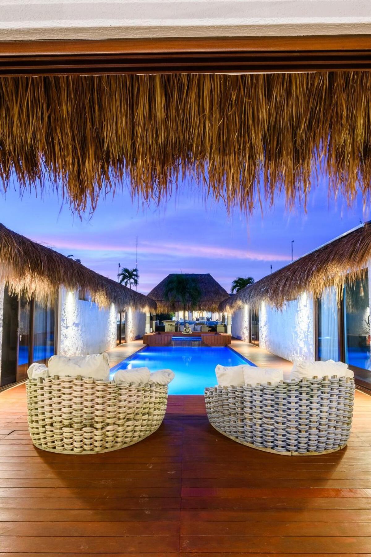 Casa Buda Villa Riviera Maya Puerto Aventuras Muelle Privado Εξωτερικό φωτογραφία